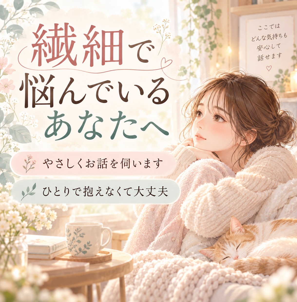 電話が苦手な方オススメ⭐️ます 転職回数8回、適応障害、毒親、AC、HSP 悩みが多い方！ イメージ1