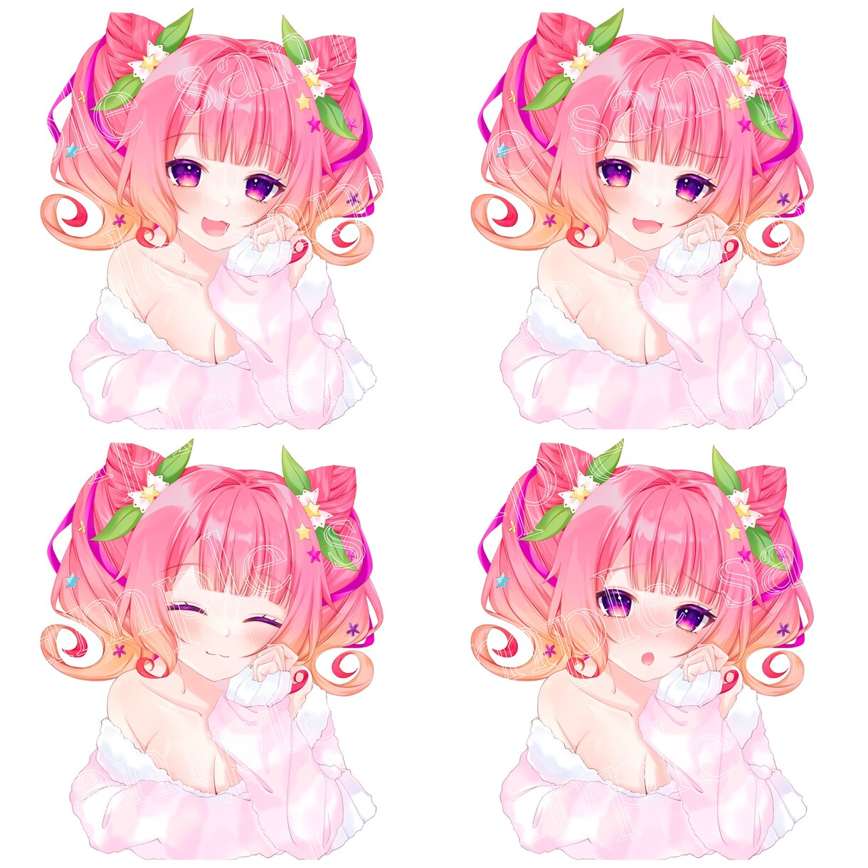 可愛いアイコン、ヘッダーお描きします 早く、可愛く、綺麗な仕上がり！ イメージ7