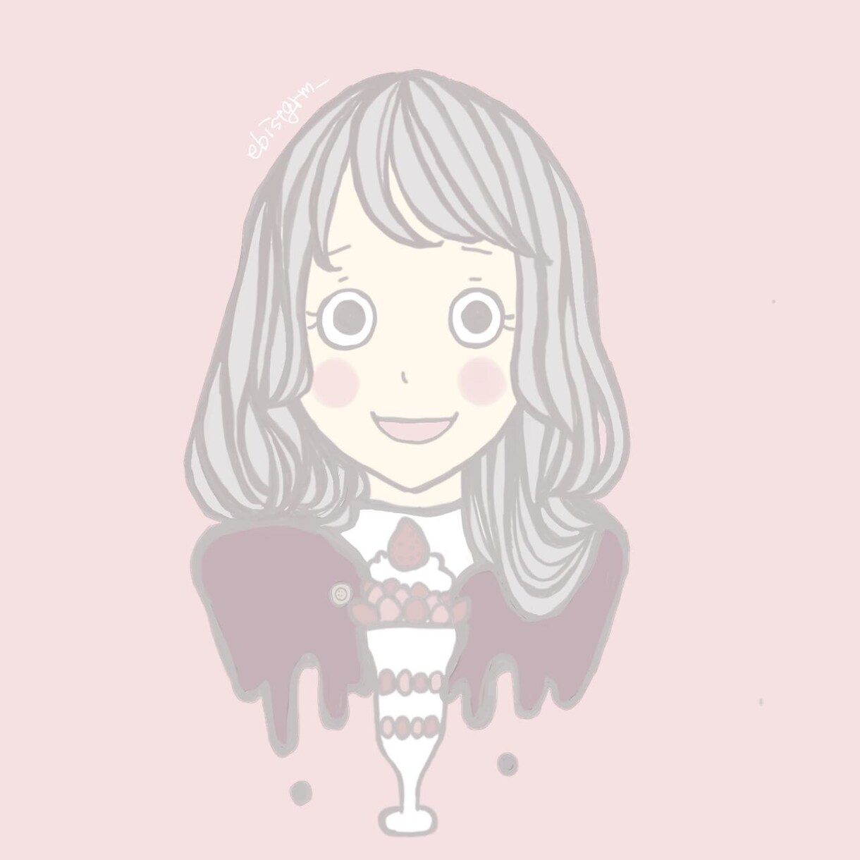 上半身アップの似顔絵を描きます 淡い色合いでゆるいタッチの似顔絵お任せください！ イメージ2