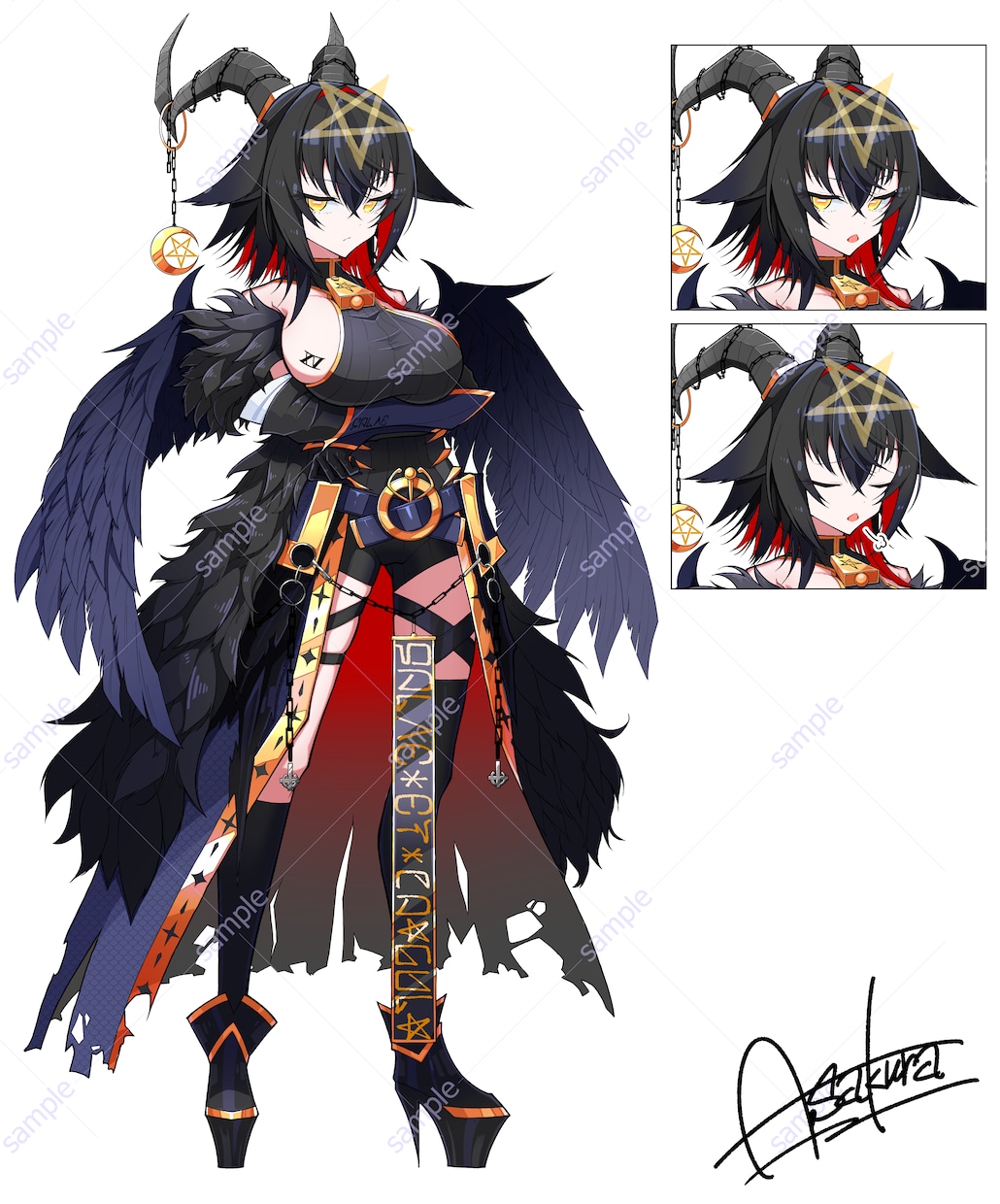 Live2D用パーツ分け対応！キャラ立ち絵描きます 自分だけのキャラが欲しい方...お力になりますよ！ イメージ4
