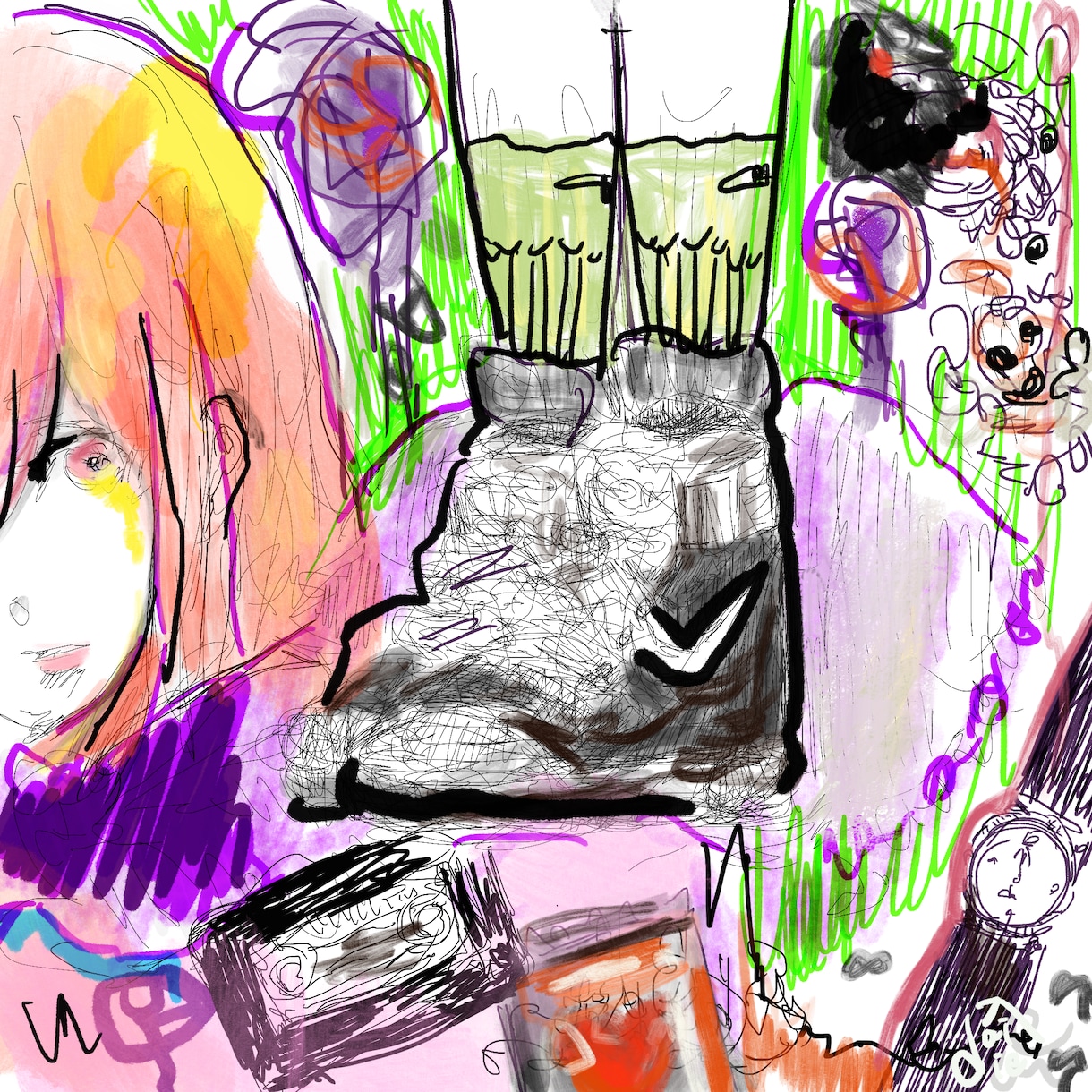 ファッション雑誌・カットイラストを描きます ファッションやデザインのカットイラストに！ イメージ1