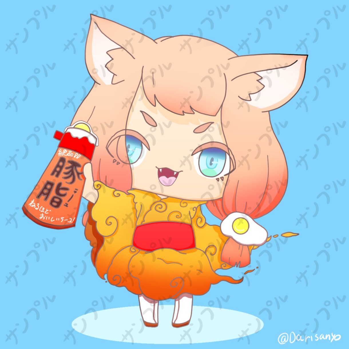 ゲーム・創作キャラのミニキャラを描きます ゲーム・創作キャラ対応！かわいいSDキャラを制作します♪ イメージ3