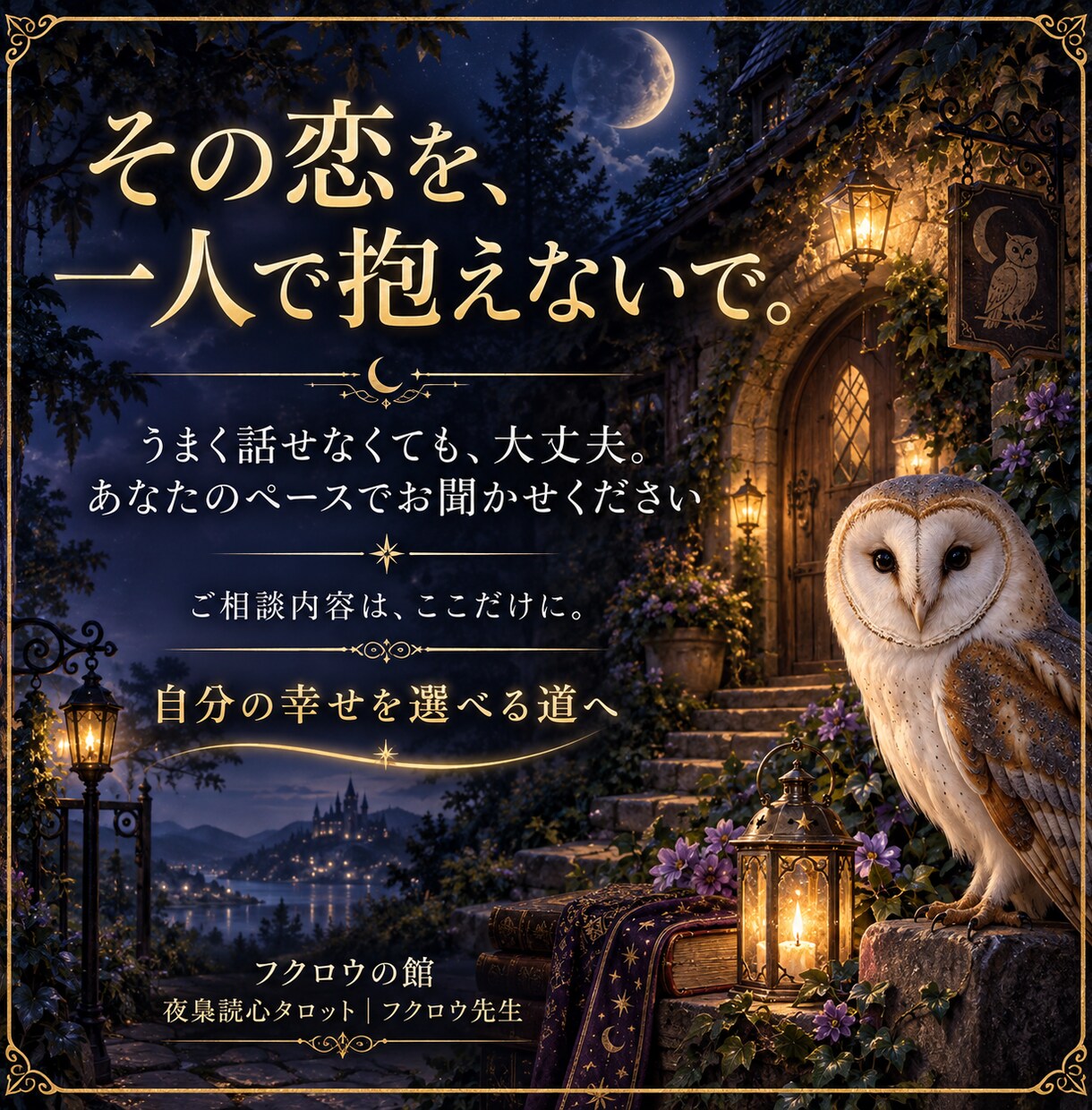 誰にも言えない複雑な恋とあの人の本音を占います 否定せず相手の本音と二人の未来を読み解きます イメージ5