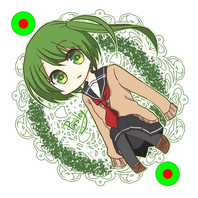 アクリルキーホルダーのイラスト描きます 2.5等身のミニキャラを描きます(商用利用可) イメージ2