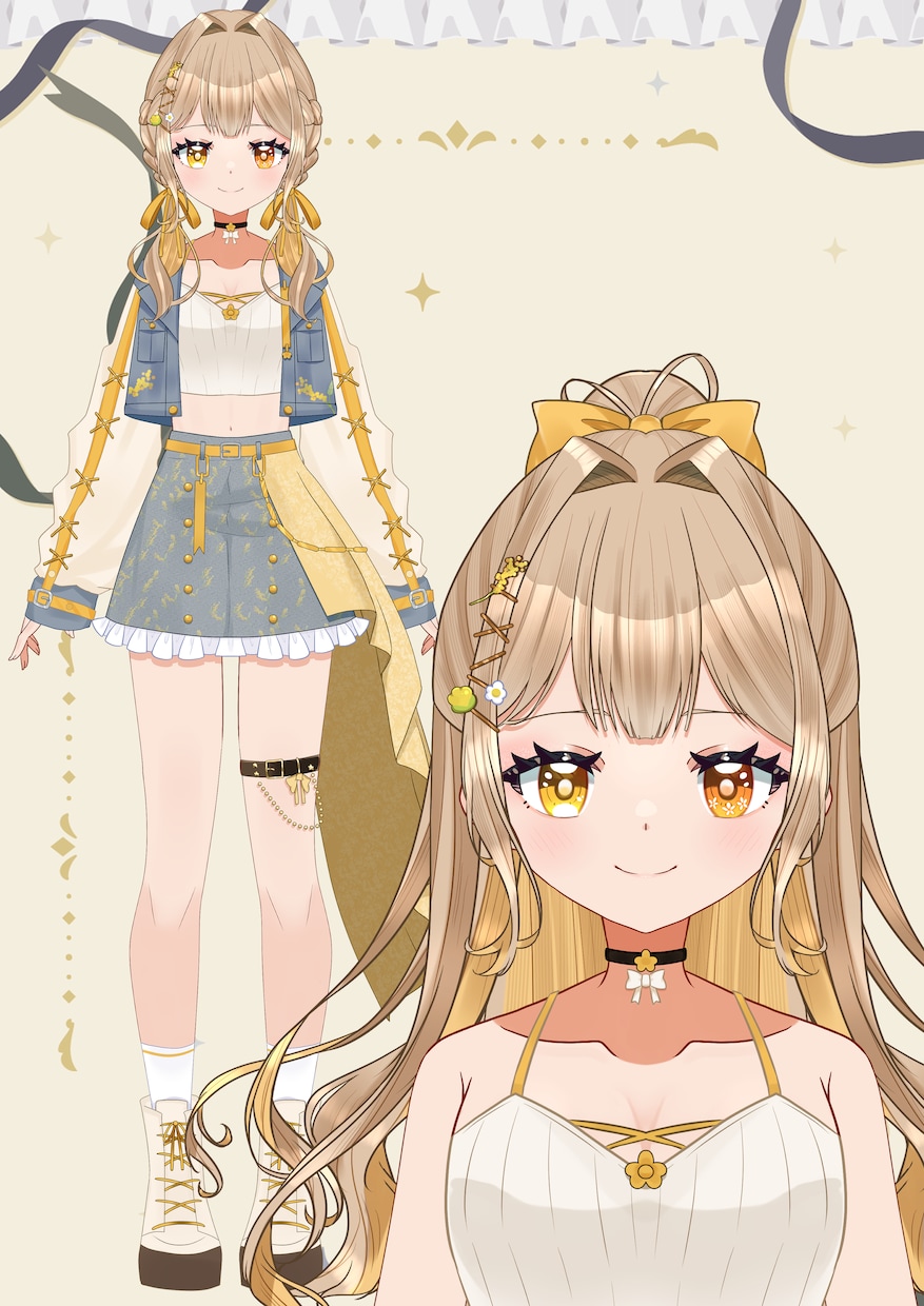 キャラデザ～モデリングまで制作いたします 可愛い女の子ならお任せください！ イメージ5