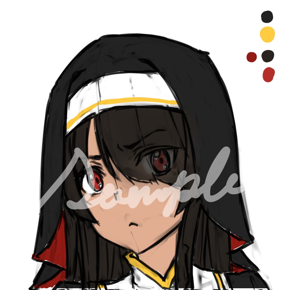 オリジナルキャラクターのアイコン作成します SNS、ブログ、ビジネス等に！ イメージ4