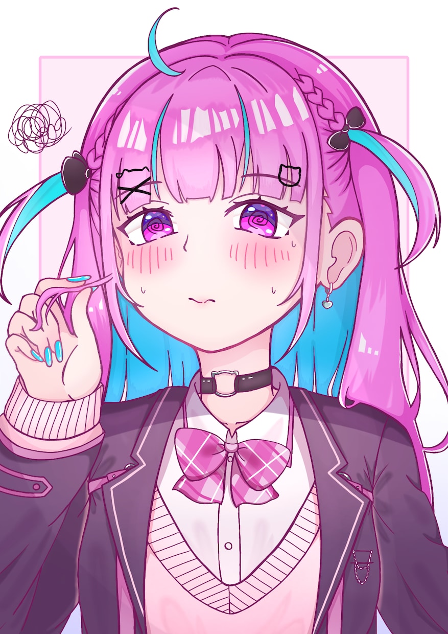 可愛いSNS用アニメアイコンをお描きします 男の子、ミニキャラも○/VTuberさん○　オーダーメイド○ イメージ4