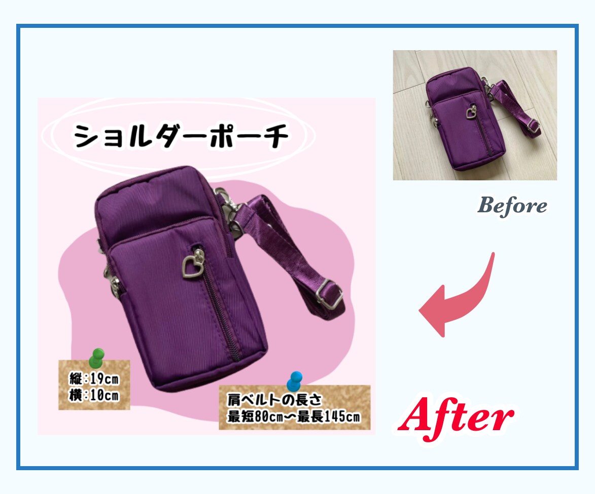 お任せコース◆フリマアプリのトップ画像作成します メルカリ、PayPayフリマ、ラクマなどトップ画像を作成 イメージ2