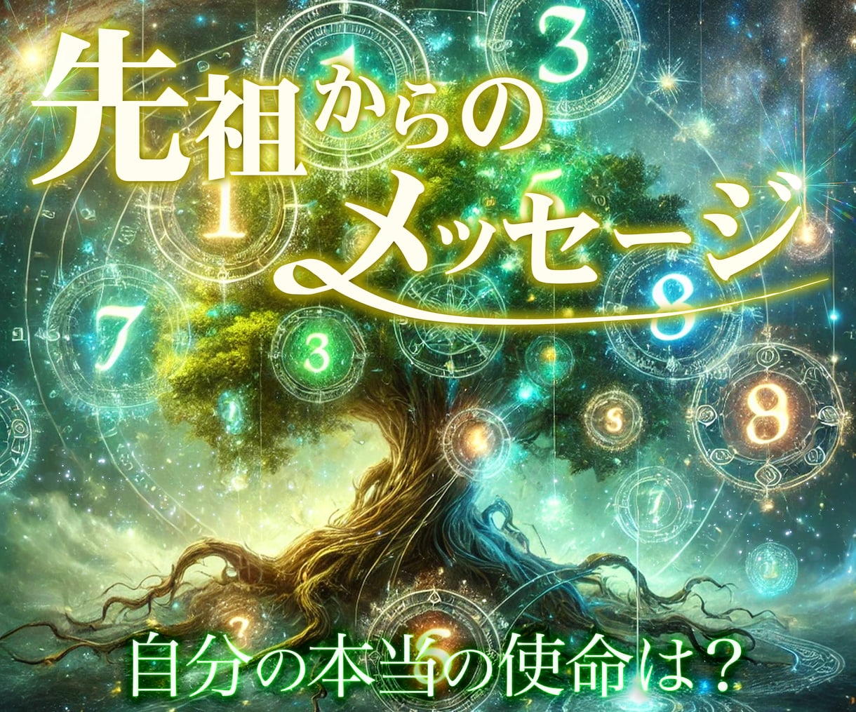 使命に目覚める、先祖からのスピリチュアル鑑定します 先祖の導きで使命を知り、人生の迷いを解消する鑑定です イメージ1