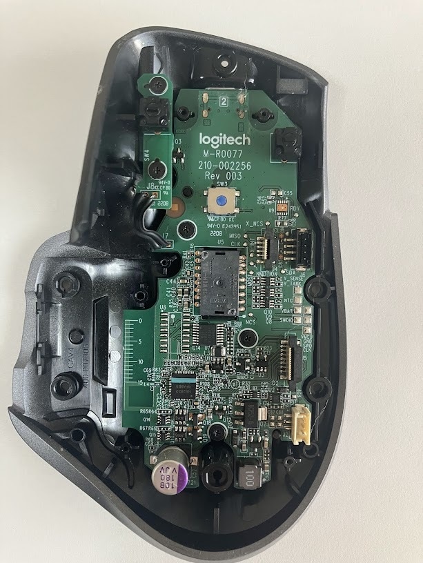 ロジクールMASTER 3sスイッチ交換修理します 【修理実績1200台】マウス修理が大得意な当方におまかせ！ イメージ2