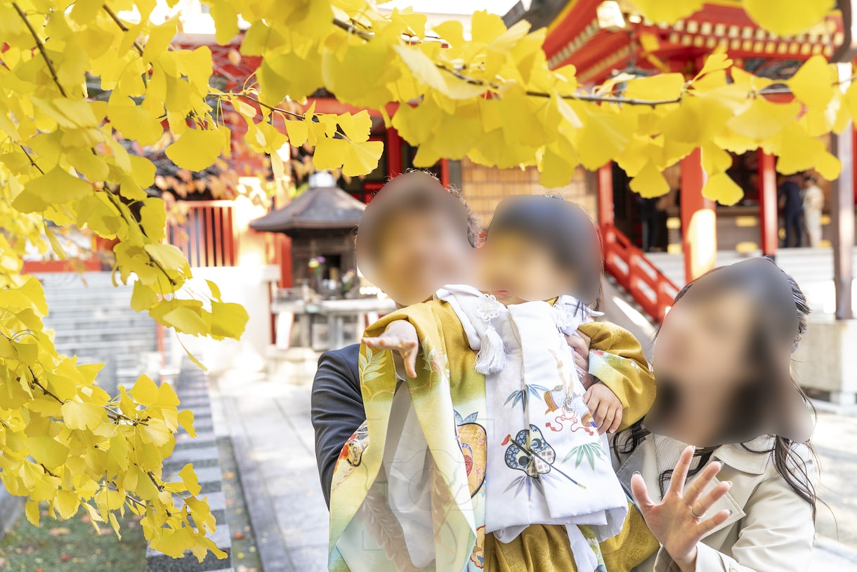七五三・お宮参りを自然な表情で撮影します 神社の空気ごと残す、自然体の記念写真 イメージ4