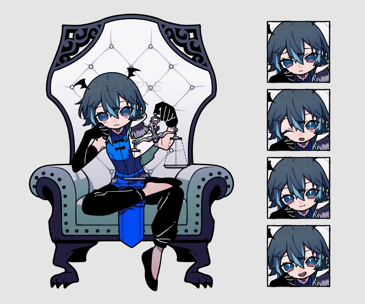 ポップで可愛いデフォルメイラストを描きます 個性的なミニキャラで画面を華やかに！ イメージ9