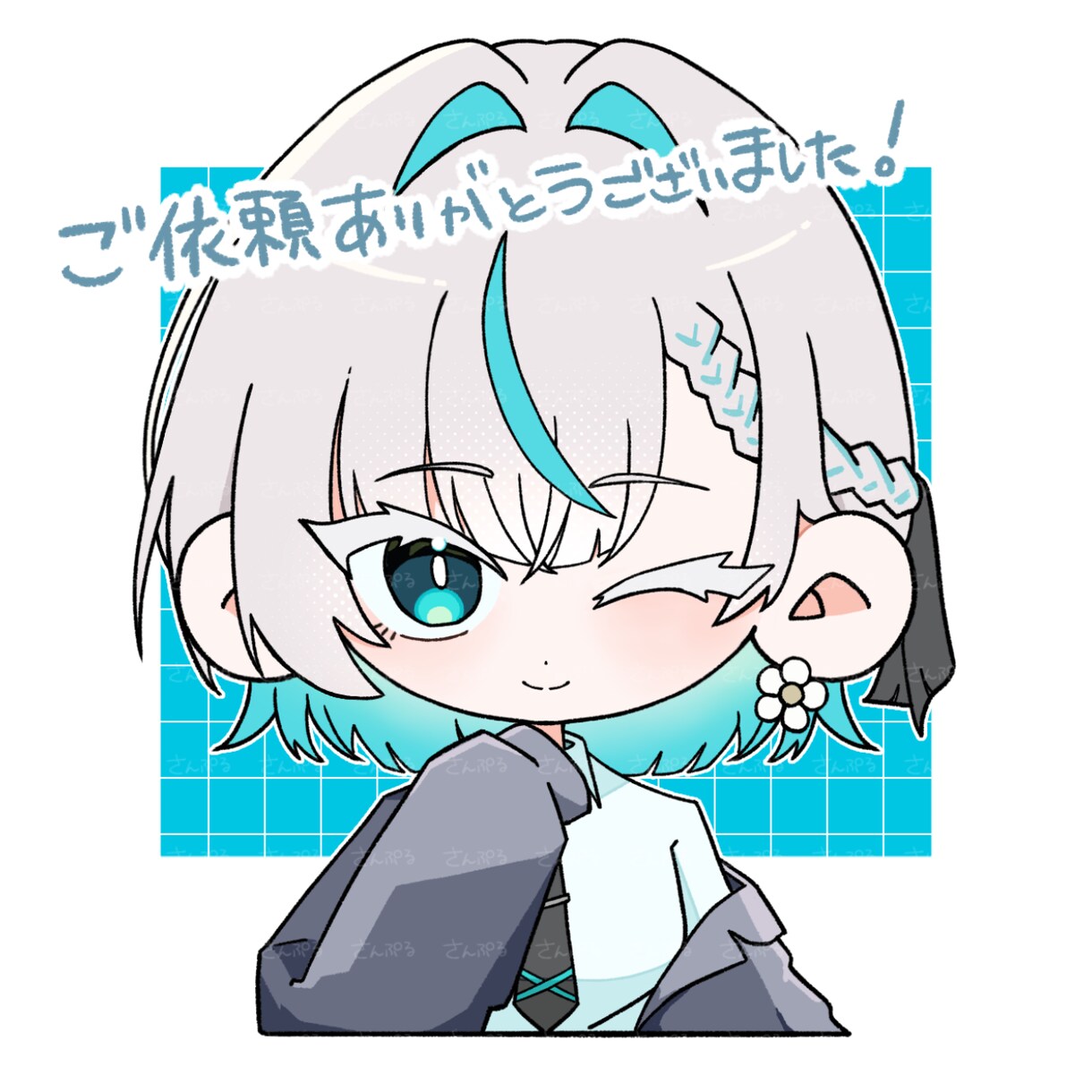 最安値！キャラデザ+ミニキャラアイコン描きます TRPG、動画等にも！何回でも修正受け付けております！ イメージ4