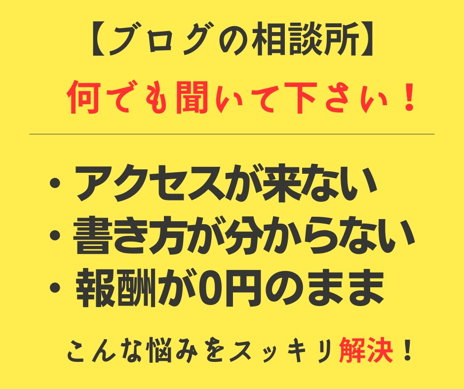 ブログ初心者の悩みや問題点をスッキリ解決します アクセスが来て人に読まれる記事へと改善 イメージ1