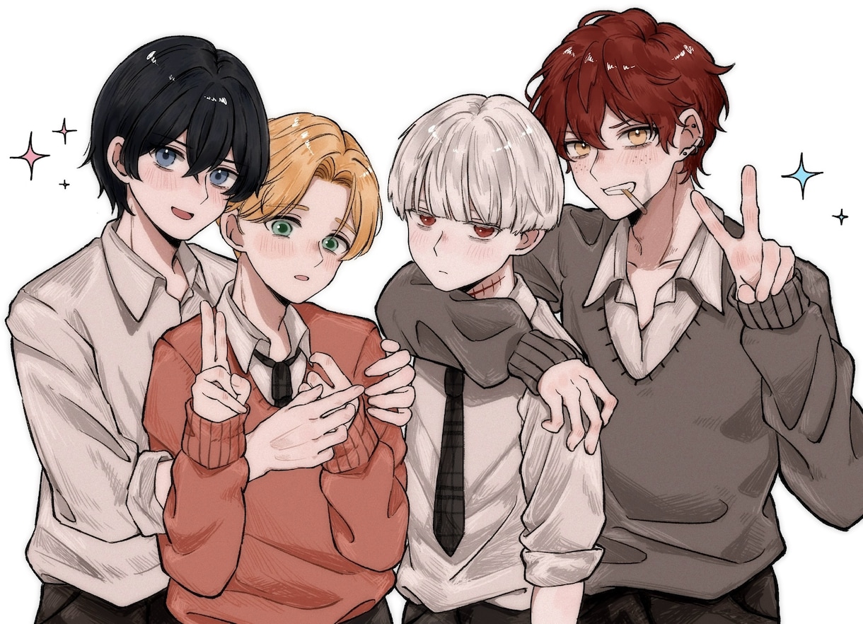 アイコンなどのイラストを描きます ふんわりした印象のイラストを描きます。 イメージ5