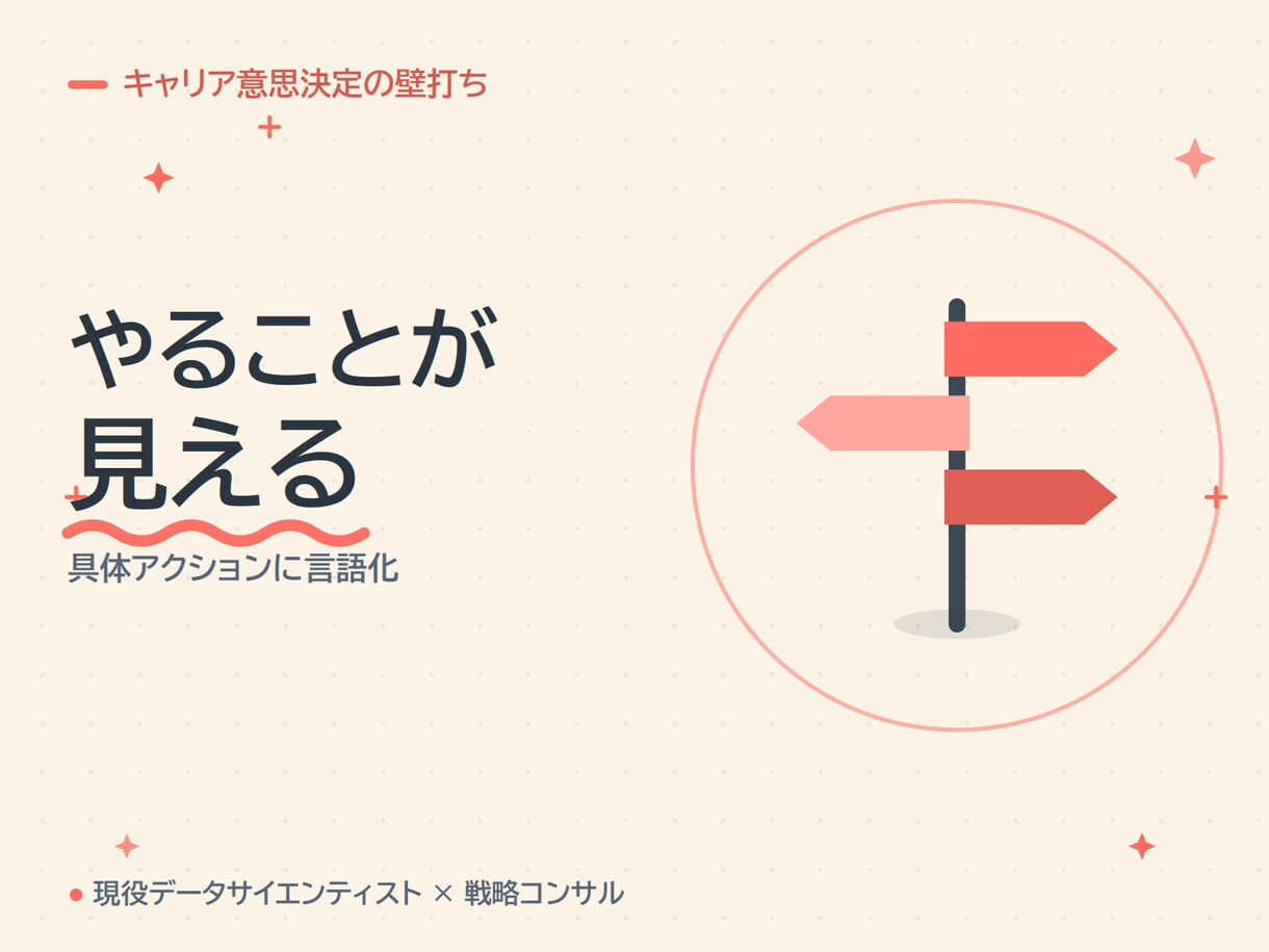 戦略コンサルが進路の意思決定を壁打ちします 実務10年以上のコンサルと転職・独立・進学を論理的に整理 イメージ3