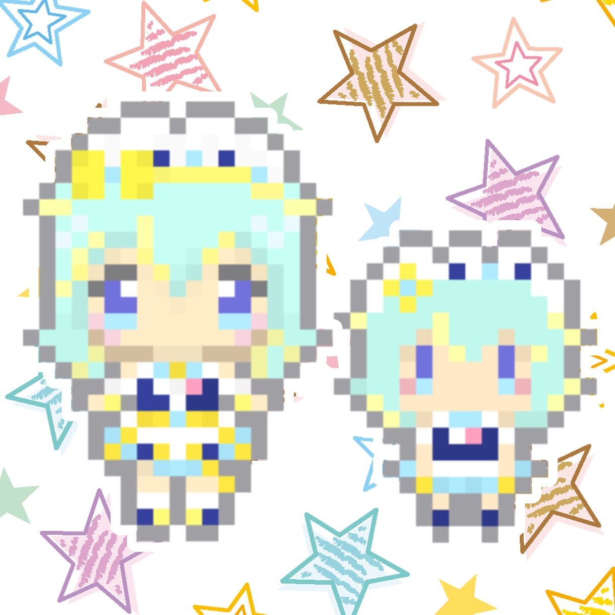 小さくて可愛いドット絵作成します SHWOROOMアバターやアイコン・グッズなどに！ イメージ1