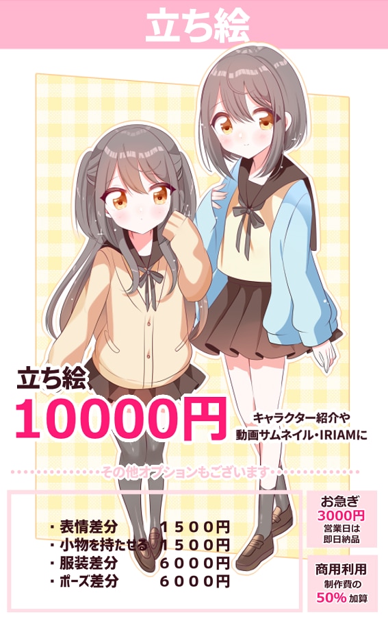 最短2日！かわいいイラスト描きます アイコン・ミニキャラ・４コマ・立ち絵をスピード納品します！ イメージ5