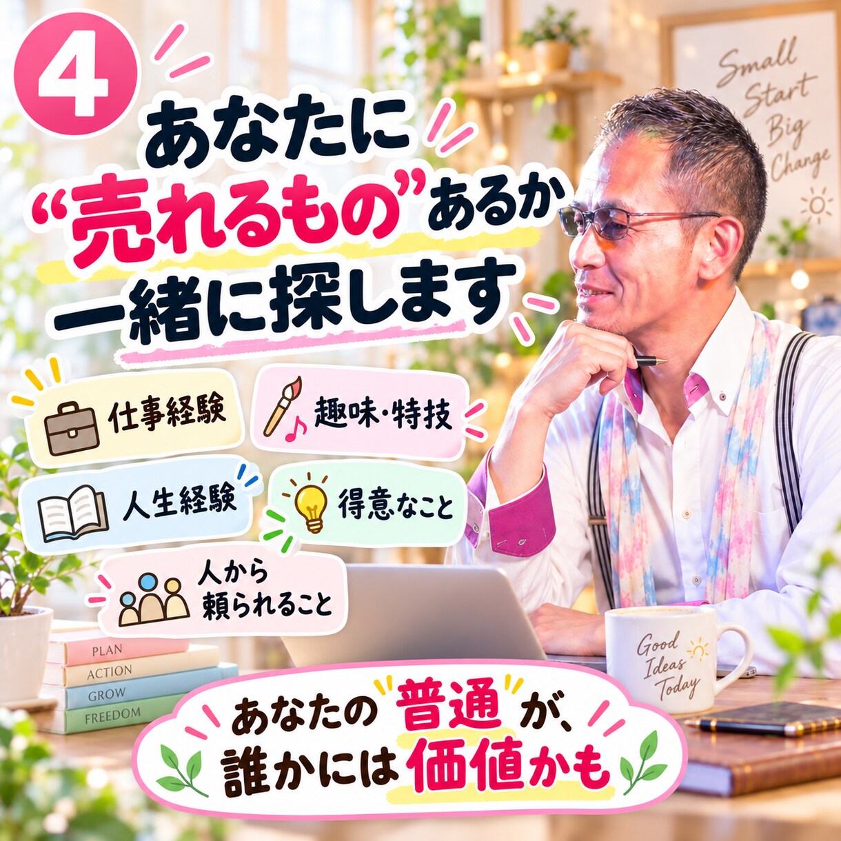 あなたの得意をココナラ出品で形に【完全版】します あなたの経験を、ココナラの商品にします イメージ4