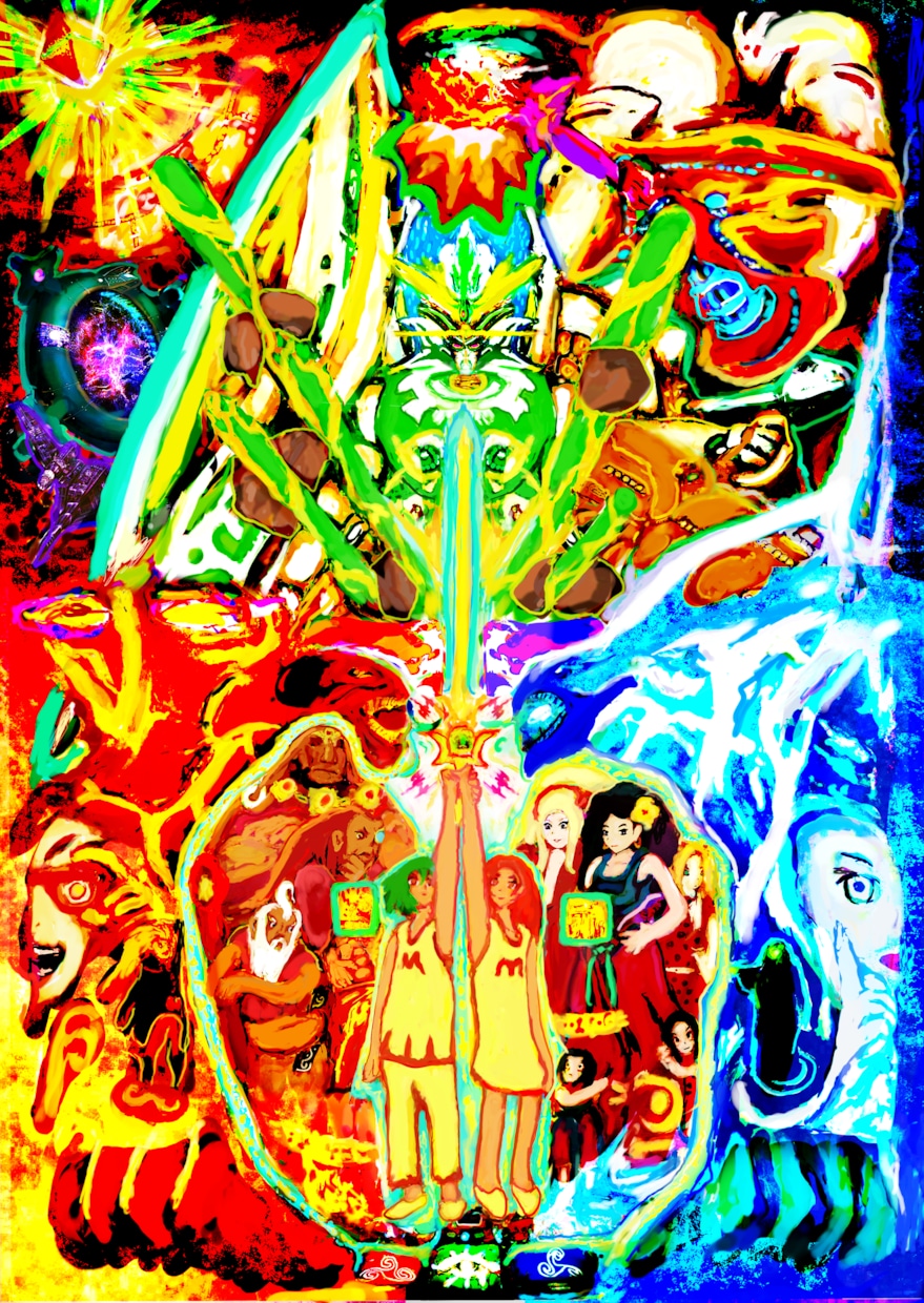 コンセプトアート描きます 世界で1枚の貴方だけのコンセプトアートポスターを描きます。 イメージ7