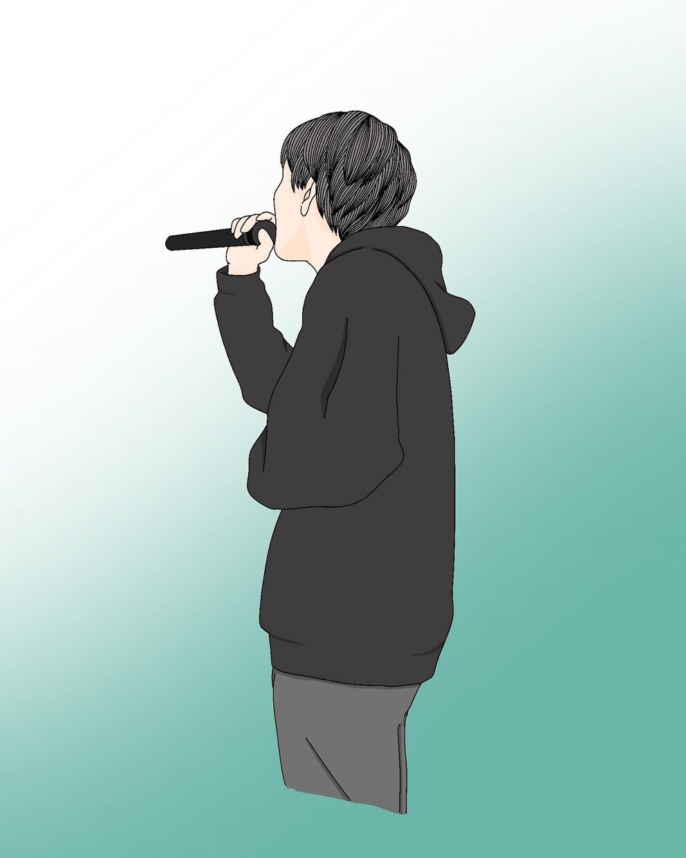 写真をもとに似顔絵をお描きします SNSアイコンやプレゼント用にも！丁寧な線画、優しい色合い イメージ4