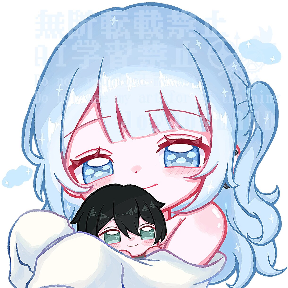 かわいいちびキャライラストを制作します 1：1の比率で可愛い色鮮やかなちびキャライラストを描きます イメージ3