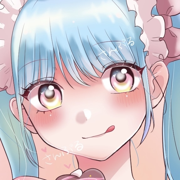 可愛い女の子のアイコンイラストかきます パステルカラーの可愛いイラストご希望の方ぜひ イメージ1
