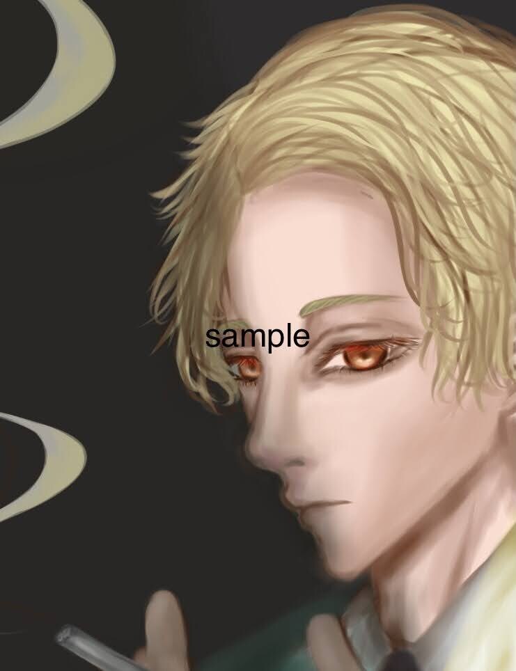 完成品販売となります 厚塗りイラスト描きました。アイコン等にどうぞ！ イメージ1