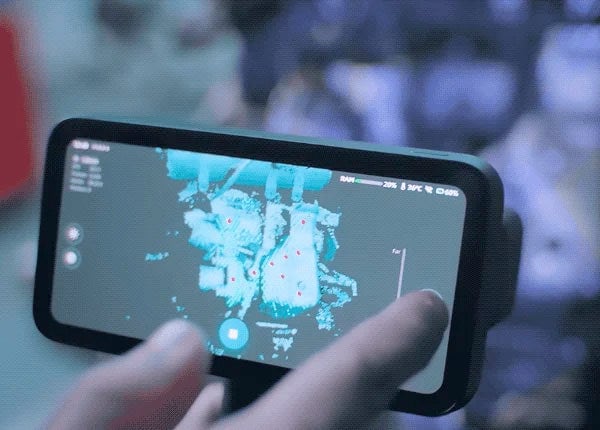 3Dスキャンで3Dデータ化します 3Dスキャンで実物を3Dデータ化します。 イメージ5