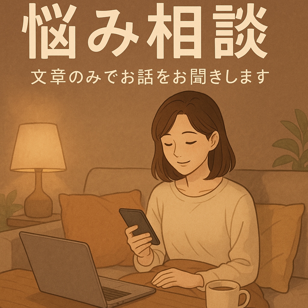 一人で抱え込んでいる気持ち、受け止めます 誰にも言えない心の叫び、ちゃんと受け取ります。 イメージ1