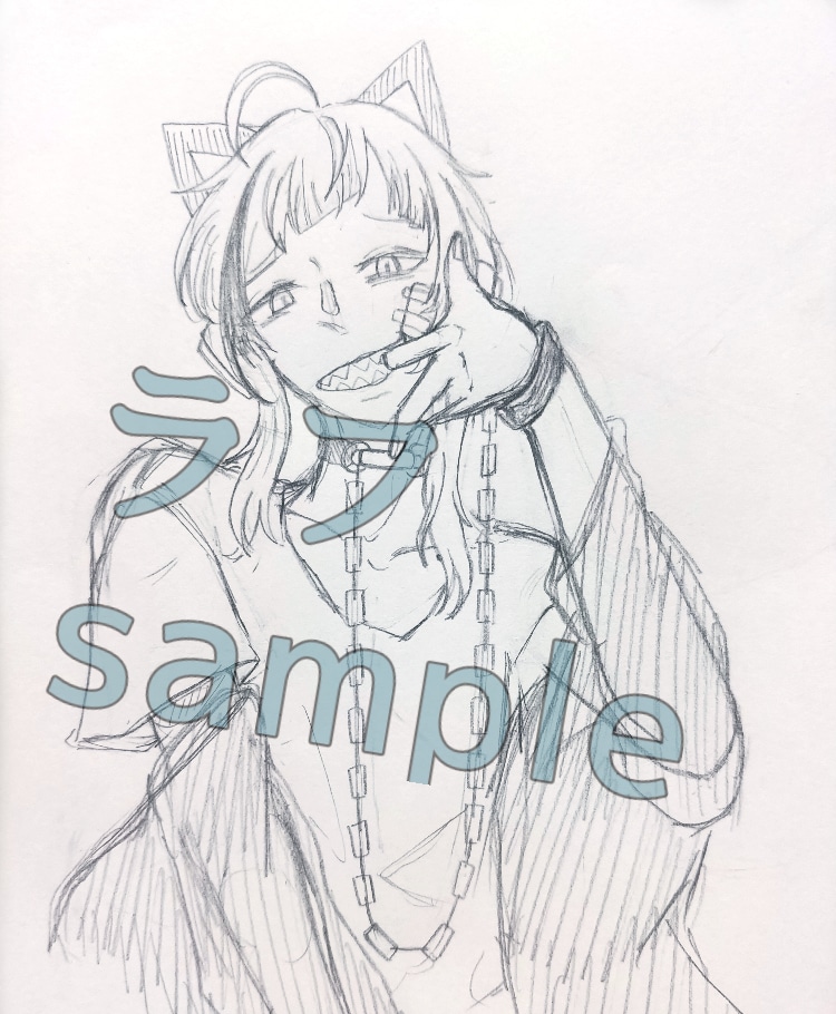 SNS用アイコン、キャラクターデザインを描きます 10～20代がメインで中性的な絵柄が得意ですオリキャラも歓迎 イメージ5