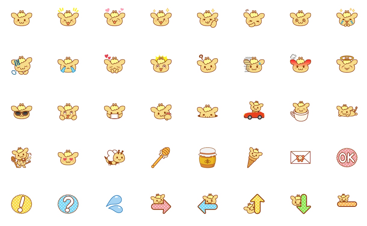プロ仕様！高品質なLINEスタンプ作成します 無料修正、申請作業サポート、著作権譲渡のLINEスタンプ イメージ6