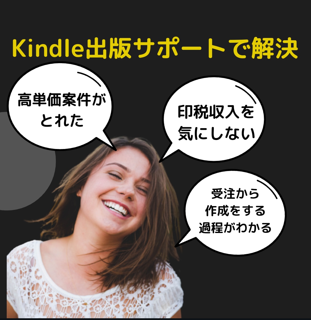 高単価！Kindle出版サポート全ノウハウ教えます 一撃20万円超えのロードマップ！不明な点はサポート致します イメージ4