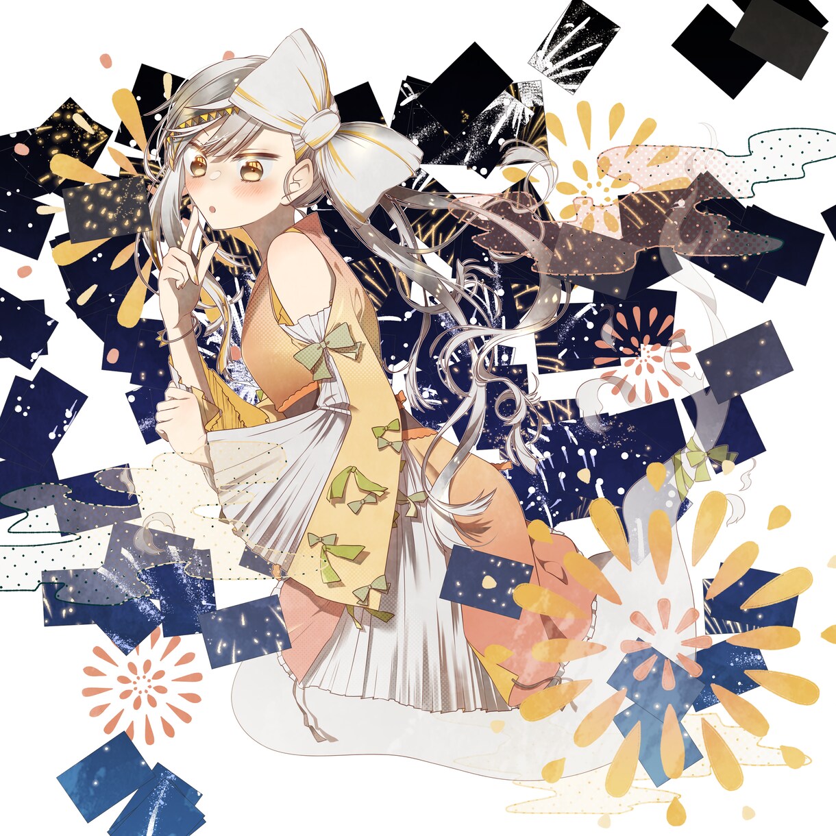 世界観あふれる幻想イラストを制作します 花・空・光・季節を織り交ぜた、物語を感じる一枚をお届けします イメージ8