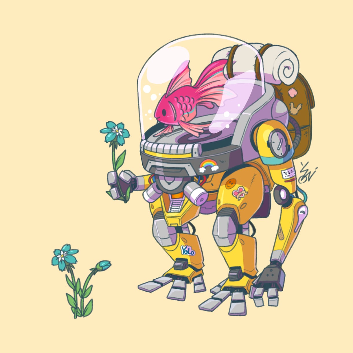 人物、クリーチャー、背景なんでも制作します 他には無いイラスト制作します！商用利用可。企業実績あり イメージ10