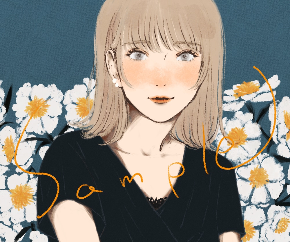 雰囲気のあるおしゃれなイラスト作成します サムネ/ヘッダー/広告/挿絵/立ち絵等　ご相談ください！ イメージ2