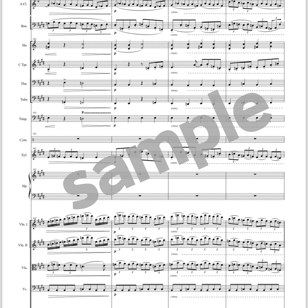 どんな曲でも楽譜制作します 様々な編成、レベルに合わせて楽譜作ります イメージ2