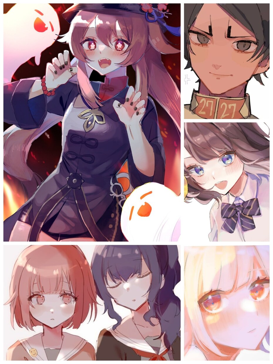 綺麗でかわいい雰囲気のイラストを制作します アイコン、1枚絵、キャラデザなどお描きします イメージ3