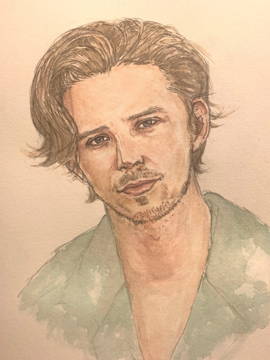 水彩絵具で優しいタッチの似顔絵お描きします 東京都内で活動中のプロのイラストレーターです。 イメージ6