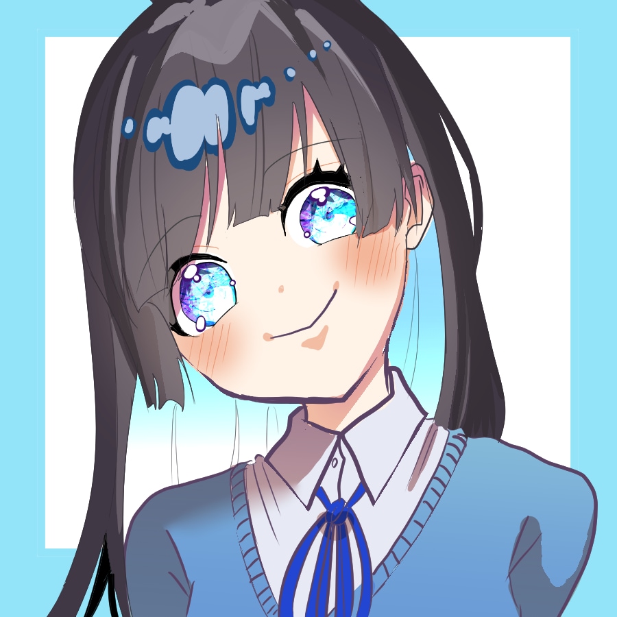 アニメ系ポップ×ダークイラスト制作します SNS向け「こんな感じ」を丁寧に形にします イメージ1