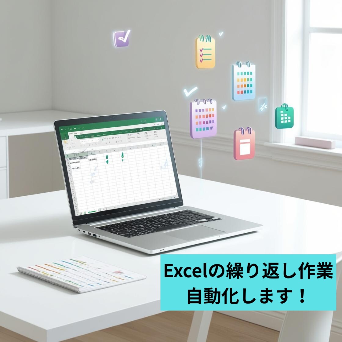 Excelの繰り返し作業をVBAで自動化します 「月報」「データ集計」「定型業務」を効率化！ イメージ1