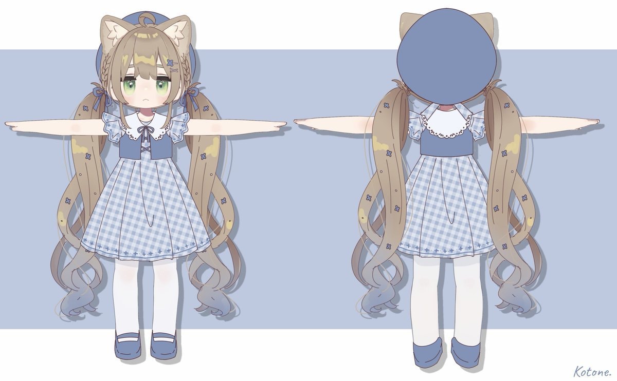 VTuber向け衣装デザインを制作します 実績作りのため先着3件まで5000円で受付中！ イメージ8