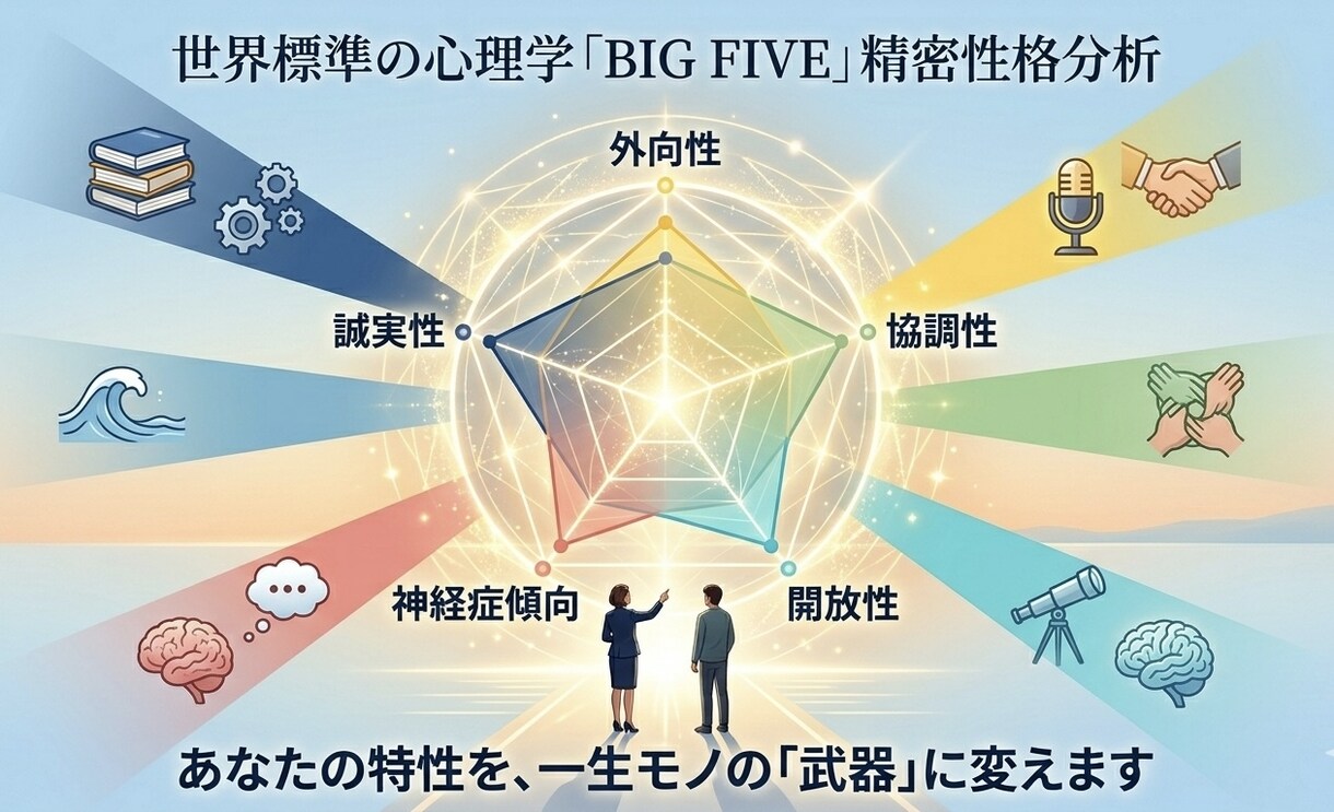 10分で自分を深く知り、もっと生きやすくします データが教えるあなたの武器と弱点 イメージ1