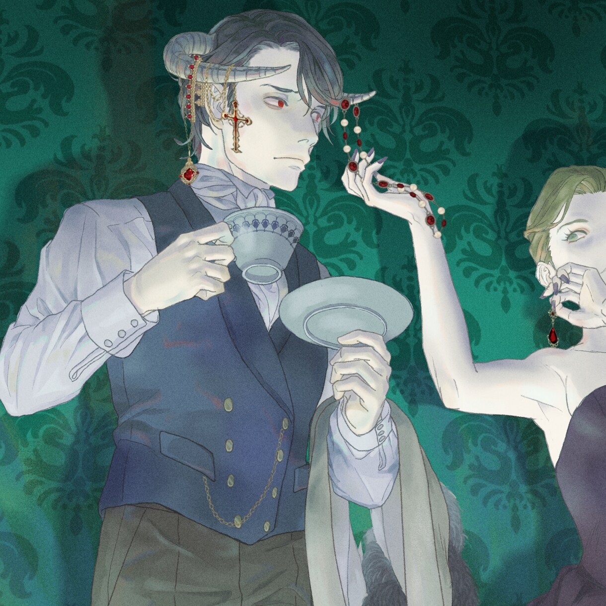ご要望の一枚絵イラスト描きます 雰囲気のあるイラストが得意です イメージ5