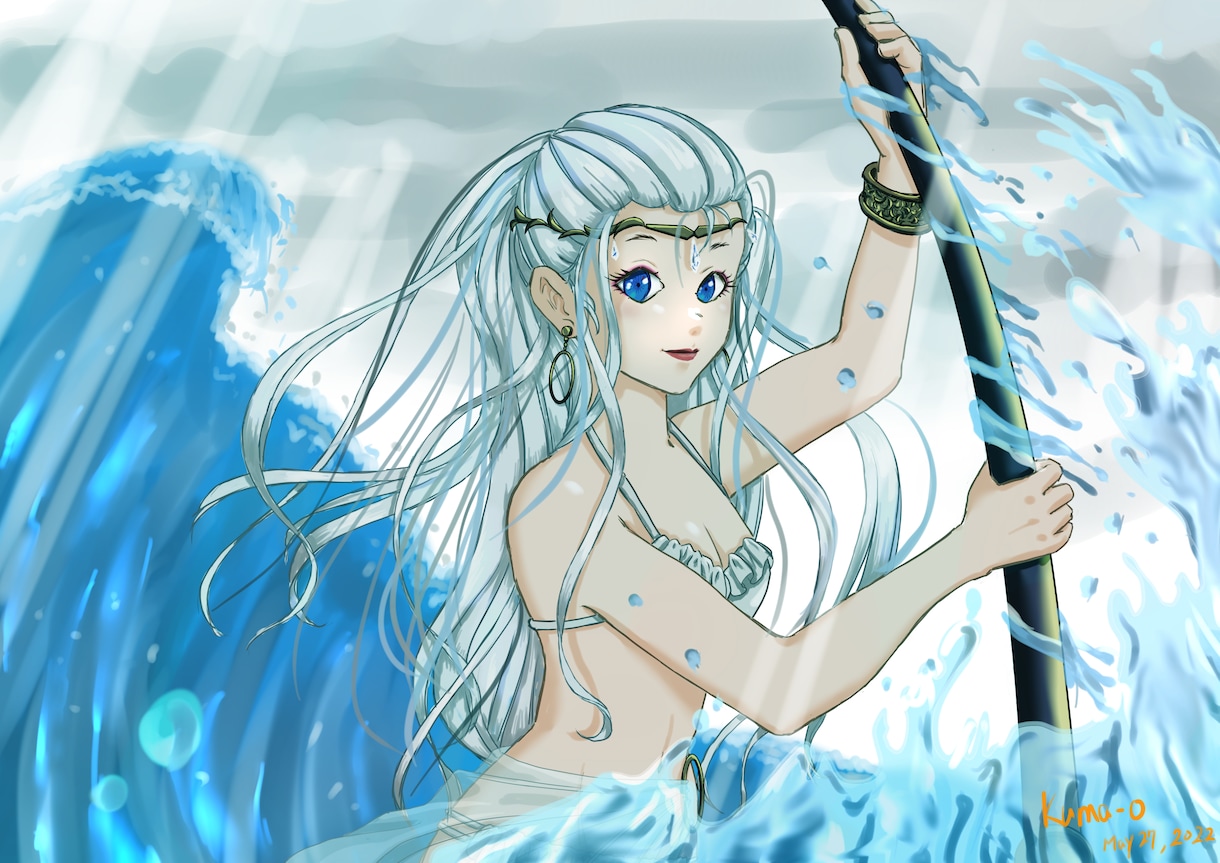 お好みのイラスト制作します キャラクター中心のストーリー性のあるイラスト イメージ3