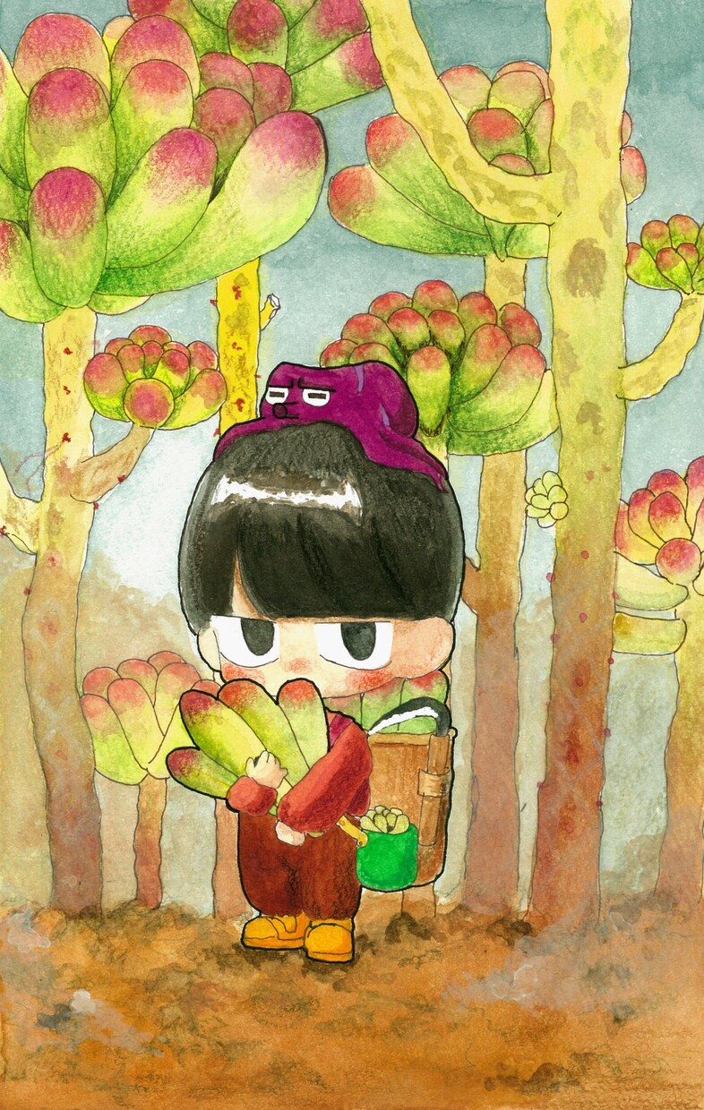 ちびキャライラストを制作します 不思議で可愛いイラストはいかがですか イメージ3