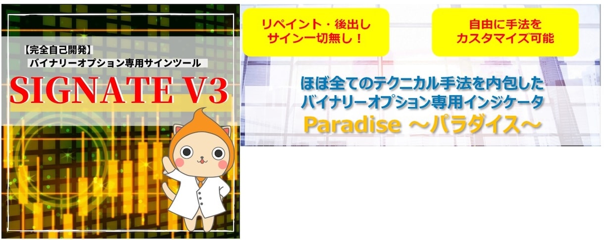 バイナリー インジケータセットになります ☆新開発★ バイナリー Plutinum Edition イメージ1