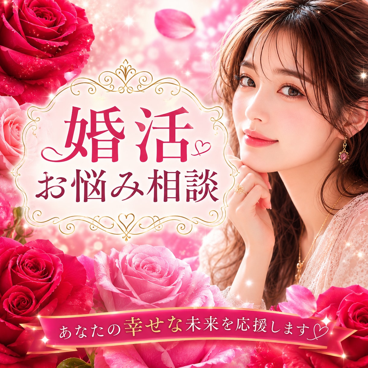 婚活の疲れや不安、優しく受け止めます 理想の人と出会いたい✨ 婚活迷子の方へ♡ イメージ1