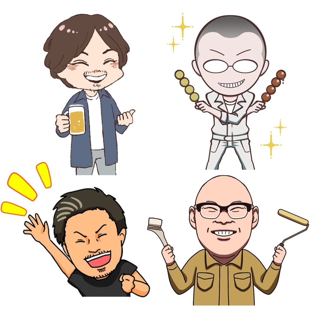 仕事でも使いやすいシンプルな似顔絵イラスト描きます 名刺、アイコン、プレゼントに◎似せつつ可愛くイラスト化！ イメージ1