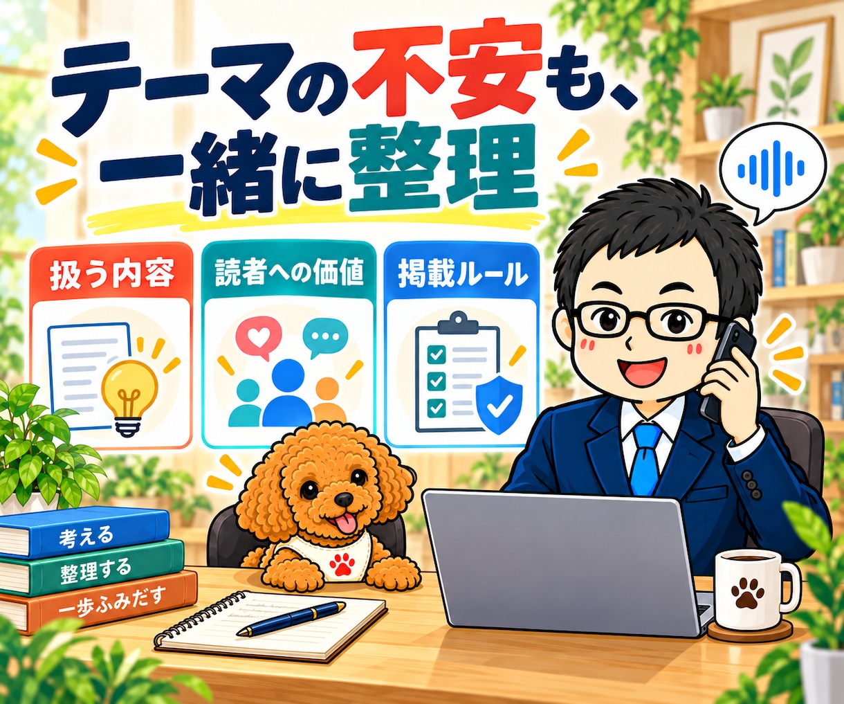 Googleアドセンス審査を電話で相談できます 申請前・再申請のブログを確認し、改善する順番を整理 イメージ6
